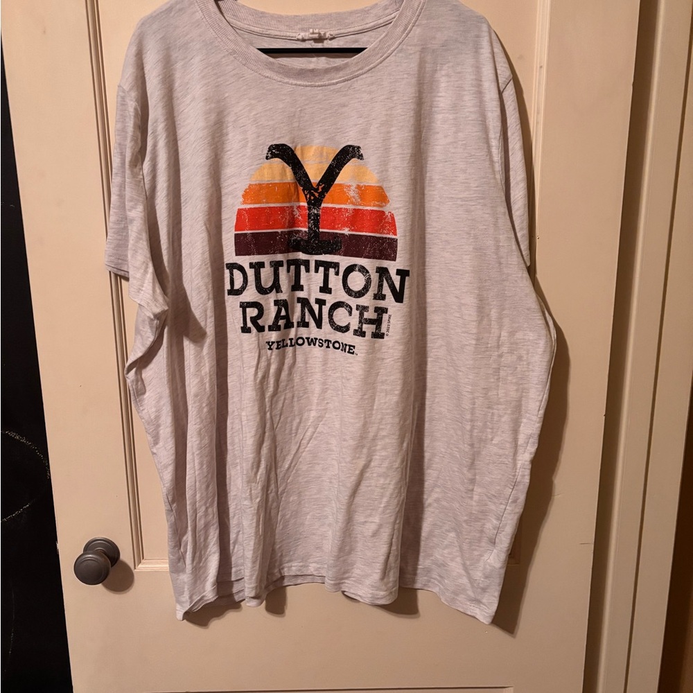 Maurices Cream Dutton Ranch Graphic Tee